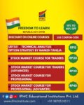 freedom to learn with 15-40% off on stock market courses